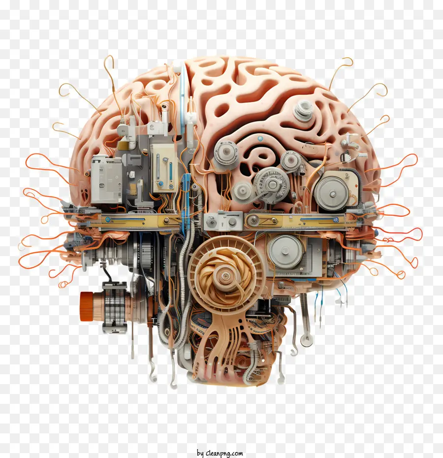 Entrena El Día De Tu Cerebro，Cerebro PNG