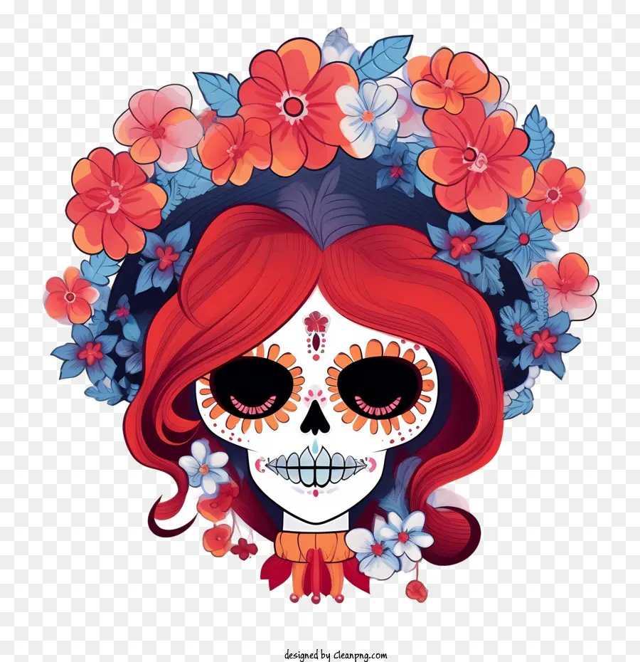 La Catrina，Dia De Muertos PNG