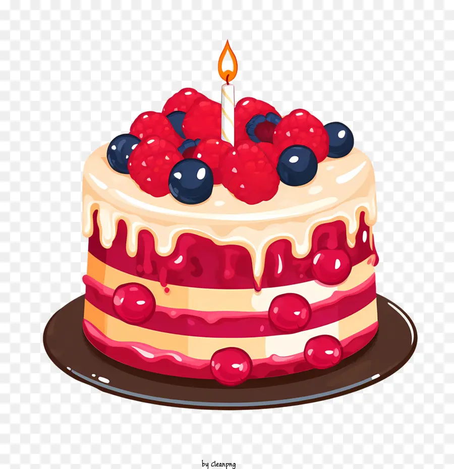 Torta De Cumpleaños，Pastel PNG