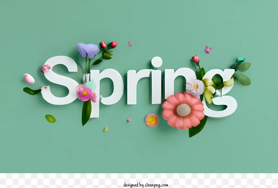 Primavera，Texto PNG