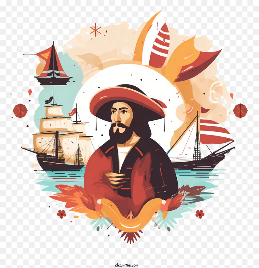 El Día De La Hispanidad，Pirata PNG