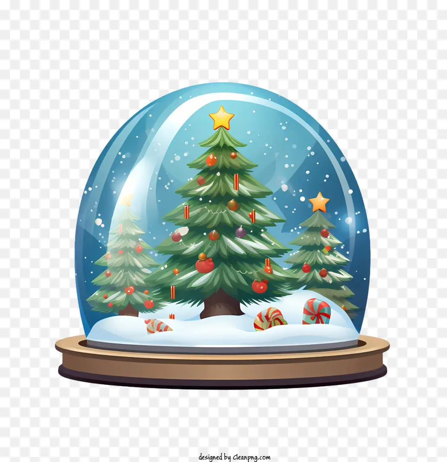 Bola De Nieve De Navidad，La Navidad PNG