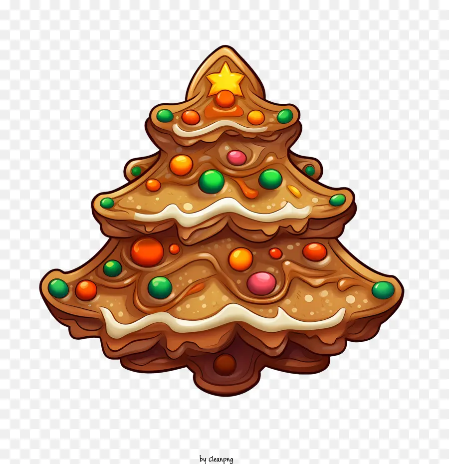 Galletas De Navidad，Galletas De Árbol De Navidad PNG