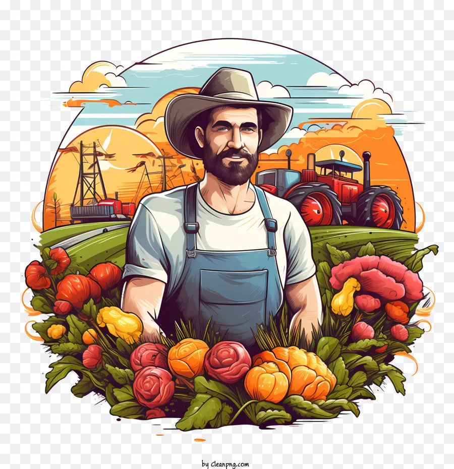 Agricultor Día，La Agricultura PNG