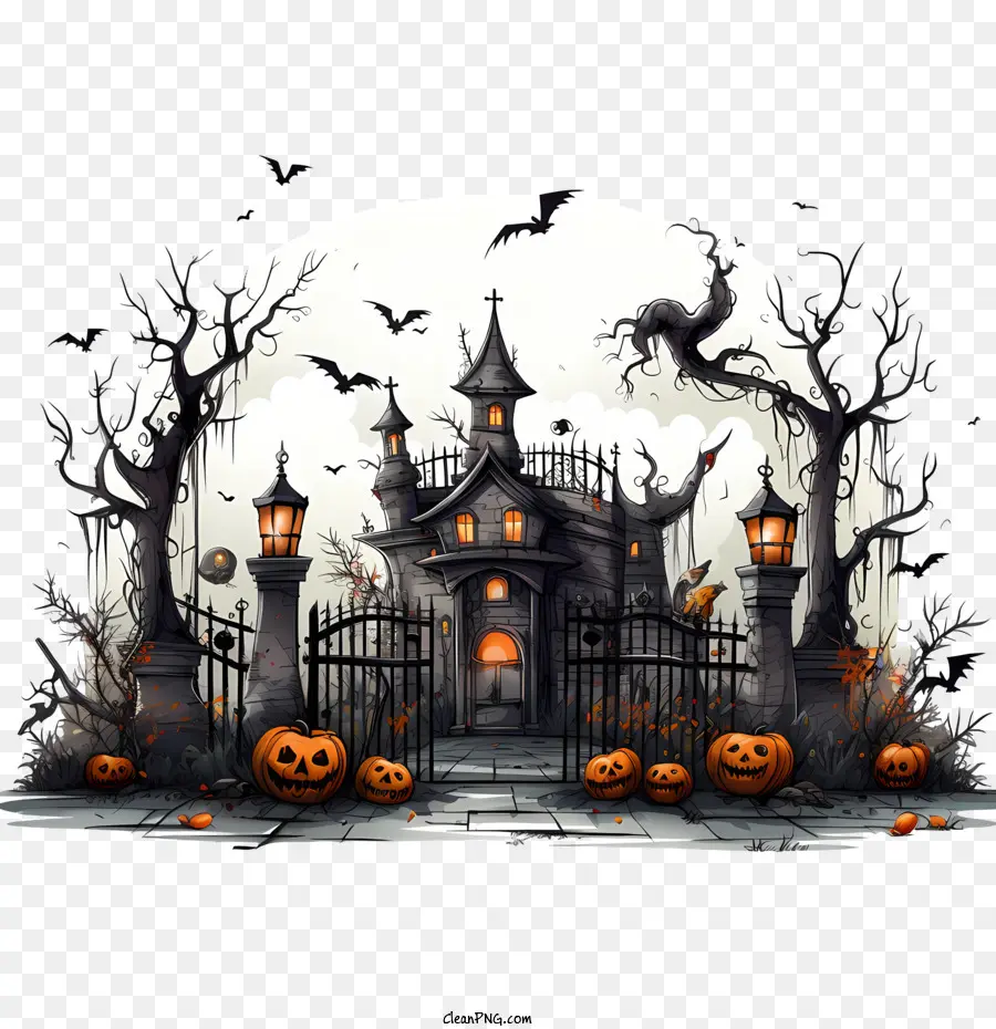 Cementerio De Halloween，Halloween PNG