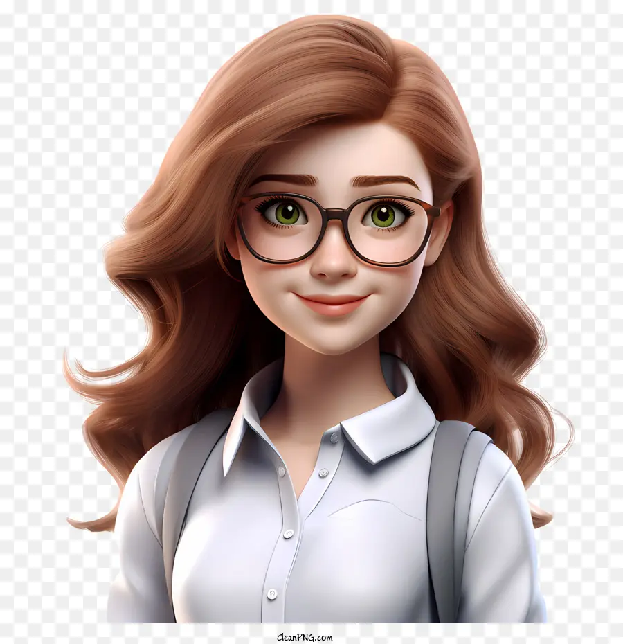 Estudiante，Chica PNG