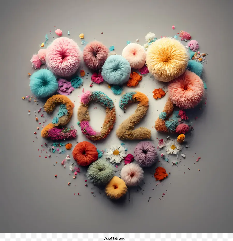 2024 Feliz Año Nuevo，2024 PNG