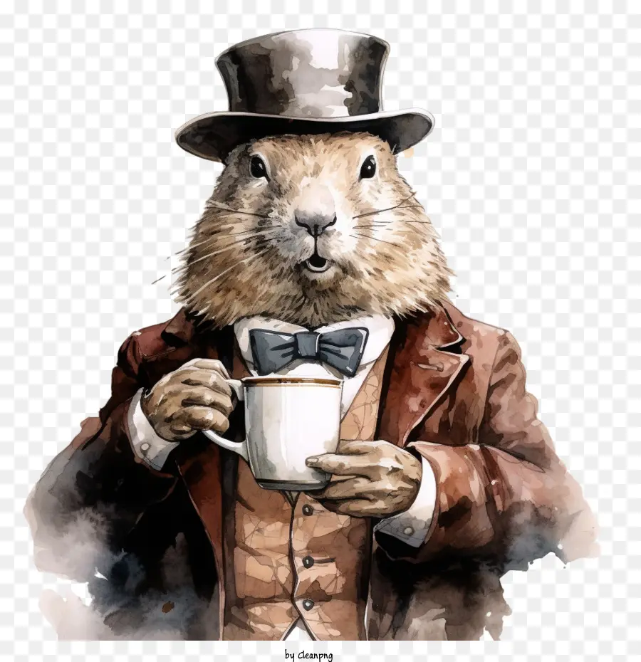 El Día De La Marmota，Rata PNG