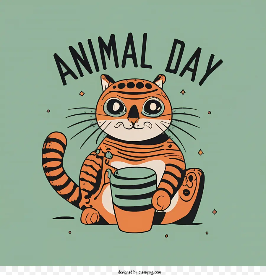 Día Mundial De Los Animales，Gato PNG