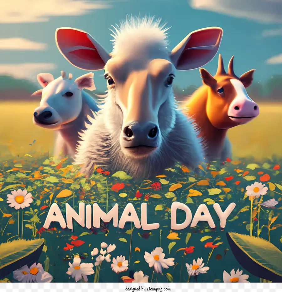 Día Mundial De Los Animales，Vacas PNG