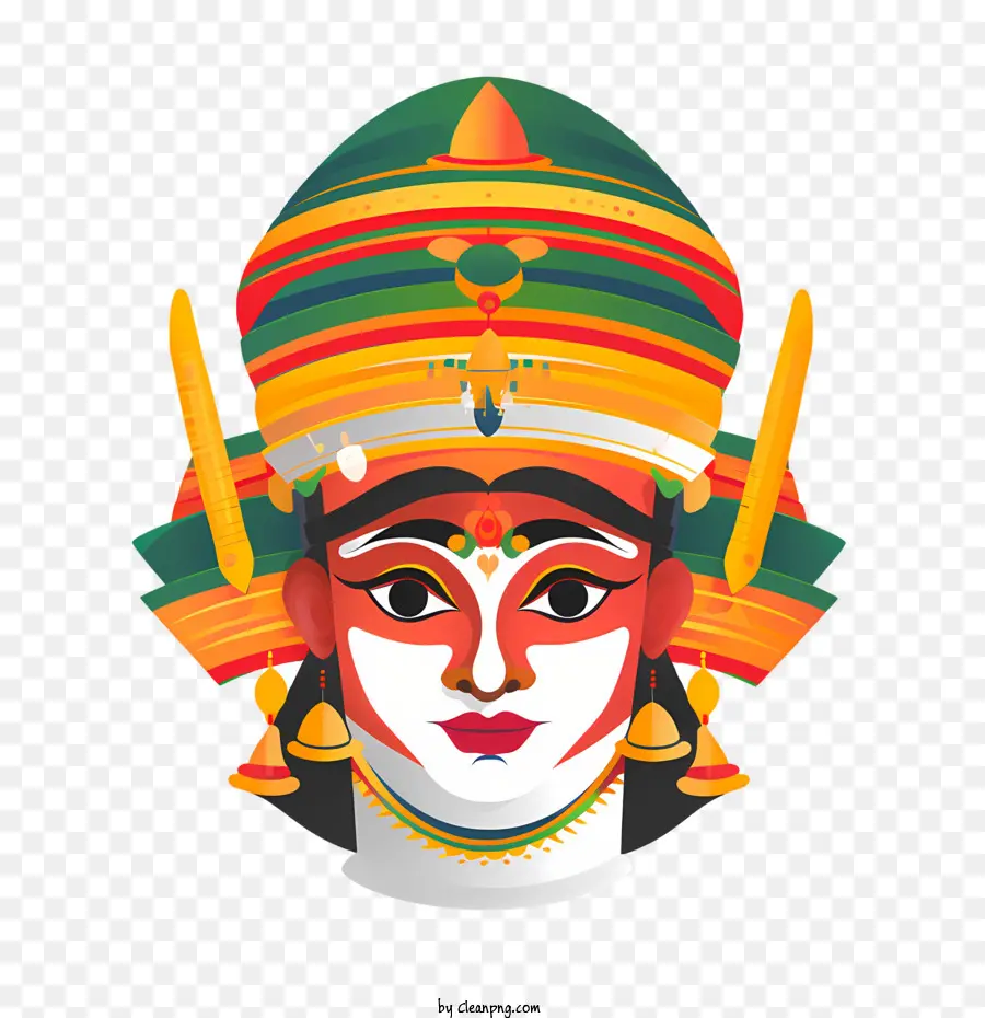 Onam Kathakali，Diosa Hindú PNG