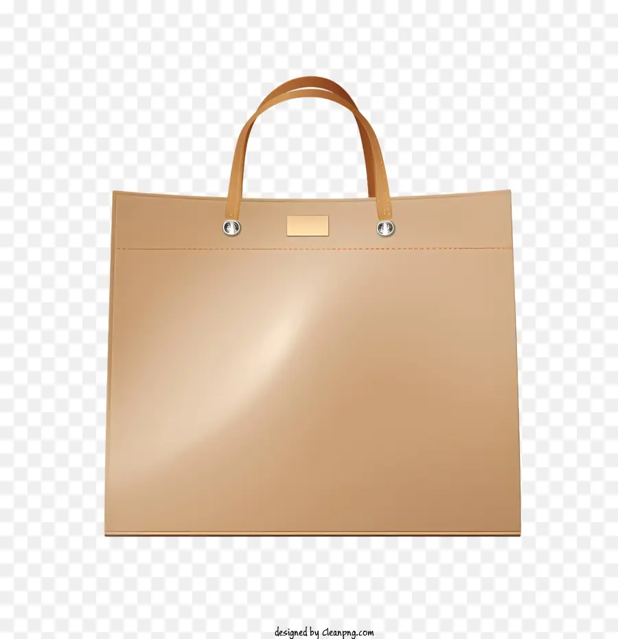 Bolsa De Compras De Papel，Bolso Shopping Beige PNG