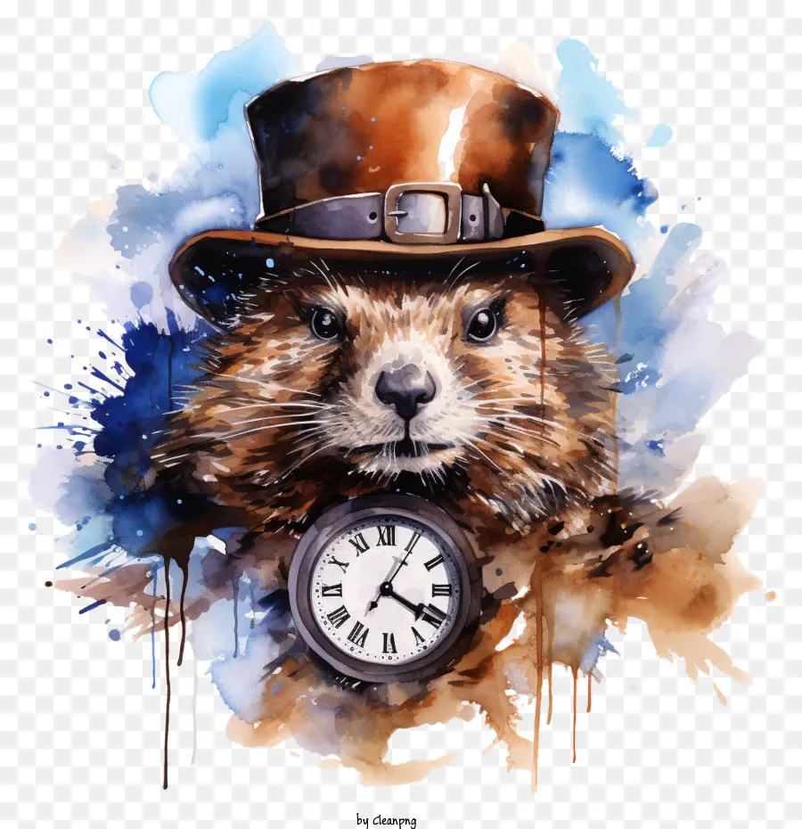 El Día De La Marmota，Rata PNG