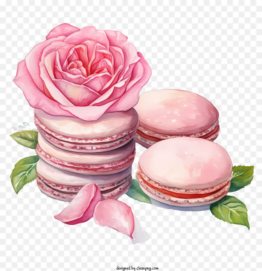 Día Del Macarrón，Rosas PNG