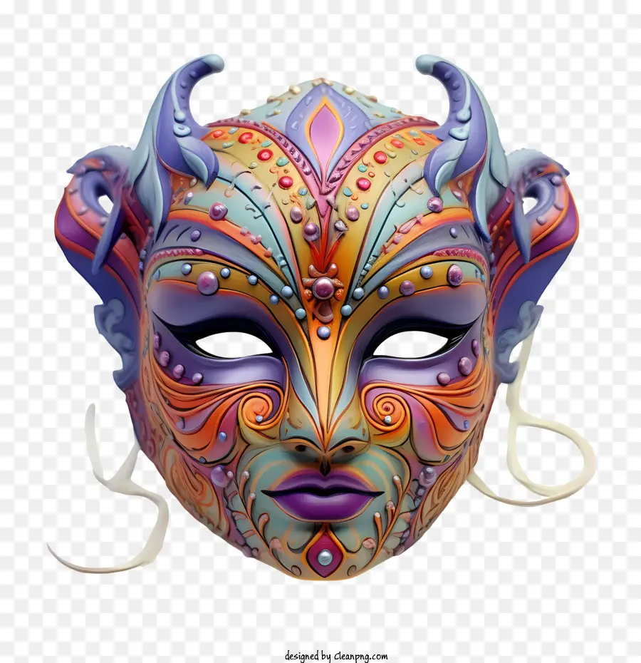 Máscara De Mardi Gras，Mascarilla PNG