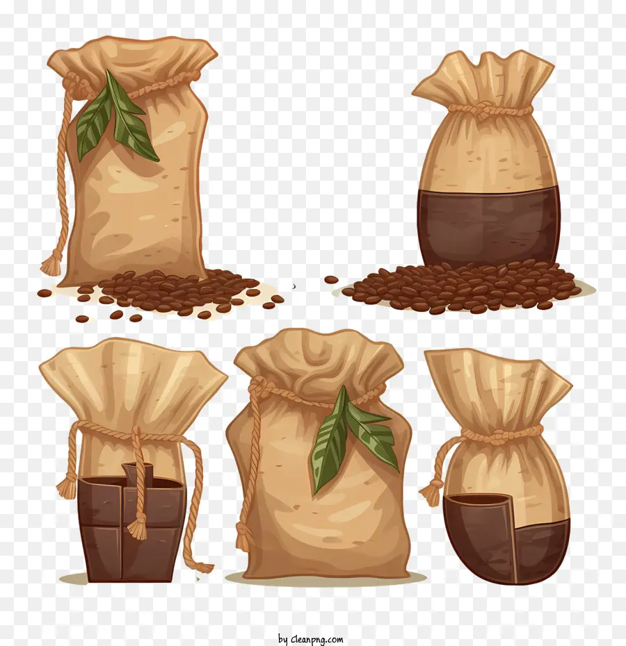 Bolsa De Granos De Café，Los Granos De Café PNG