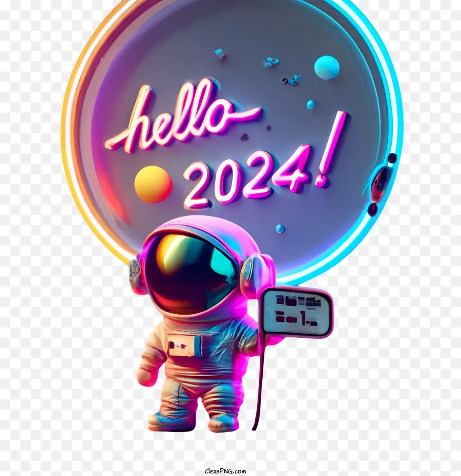 Feliz Año Nuevo 2024，Año Nuevo 2024 PNG