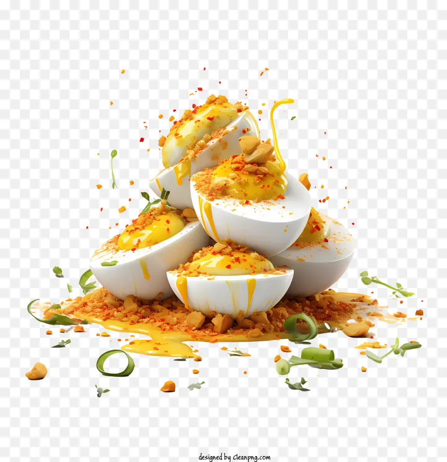 Día Del Huevo Relleno，Huevos Rellenos PNG