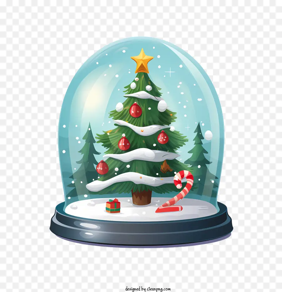 Bola De Nieve De Navidad，árbol De Navidad PNG