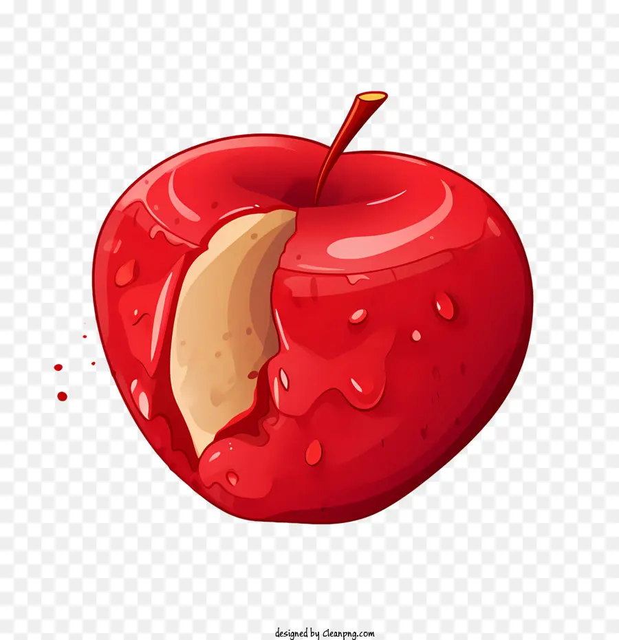 Comer Una Manzana Roja Día，Manzana Roja PNG