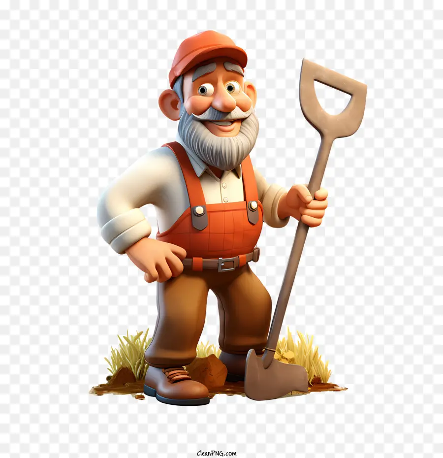 Los Agricultores Día，Agricultor PNG