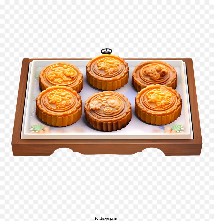 Mooncake，Pasteles PNG