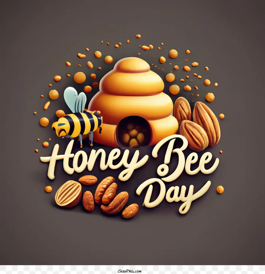Día Mundial De Abejas De Miel，Honeybee PNG