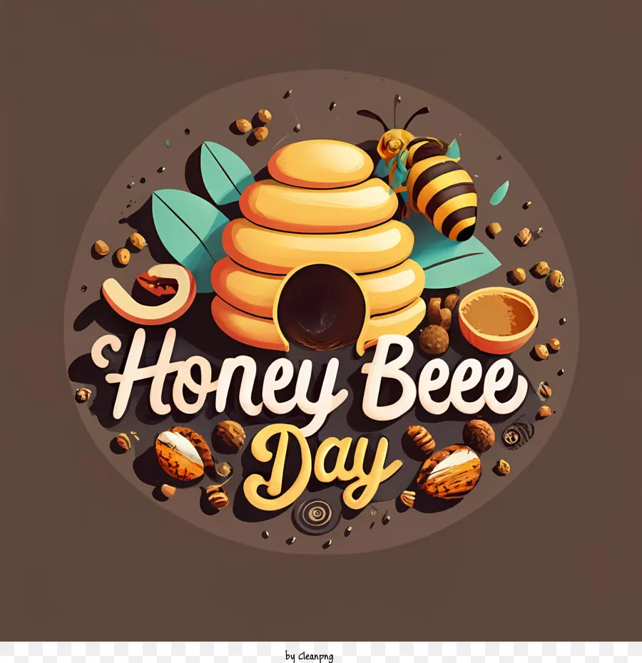 Día Mundial De Abejas De Miel，Día De La Abeja De Miel PNG