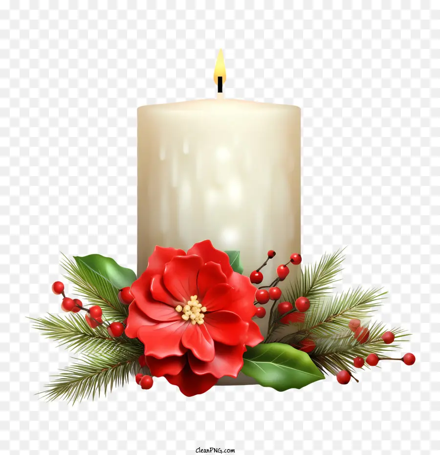 Vela De Navidad，Vela PNG