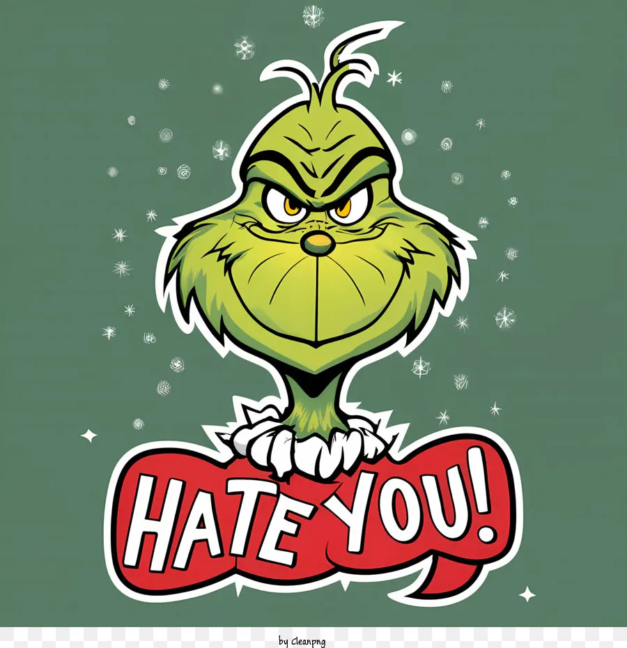 Grinch，Hate PNG