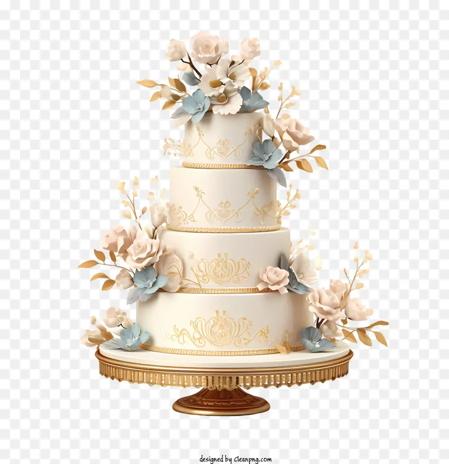 Pastel De Boda，Blanco PNG