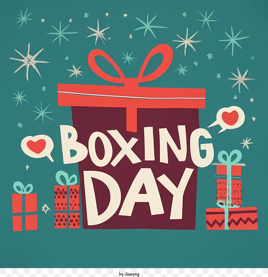 El Boxing Day，Caja De Regalo PNG