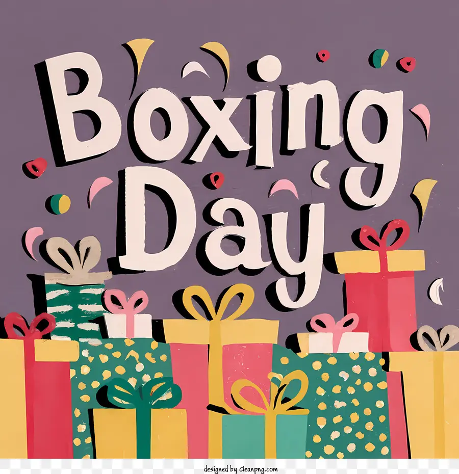 El Boxing Day，Regalos PNG