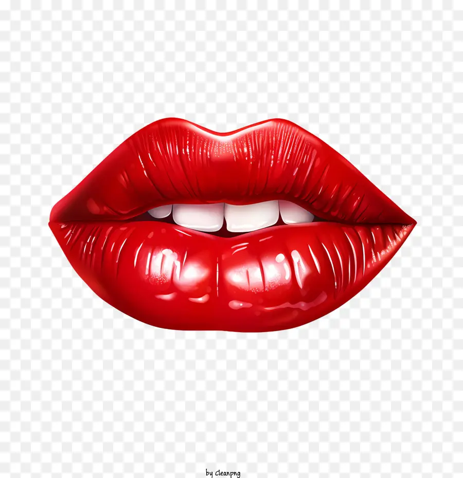 Los Labios Rojos，Rojo PNG