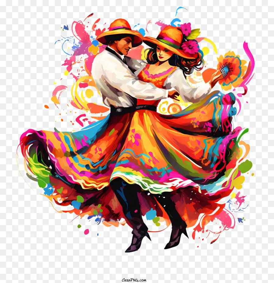 Día De La Independencia De México，La Danza PNG