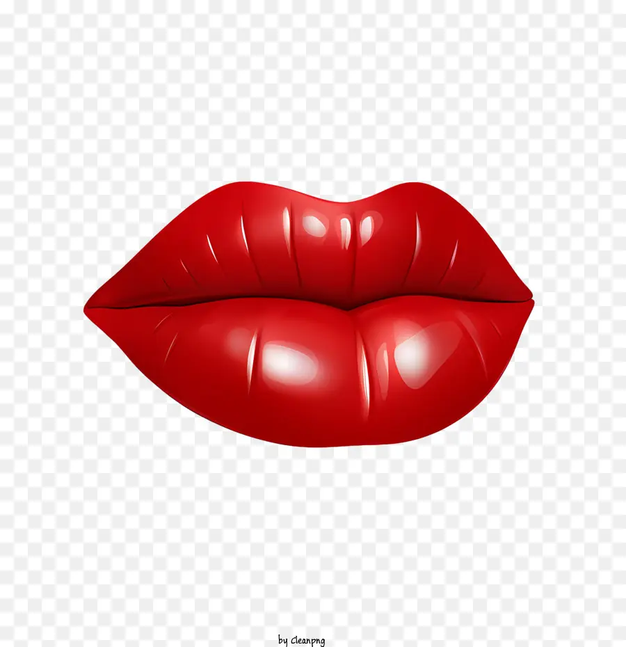 Labios Rojos，Almohada PNG