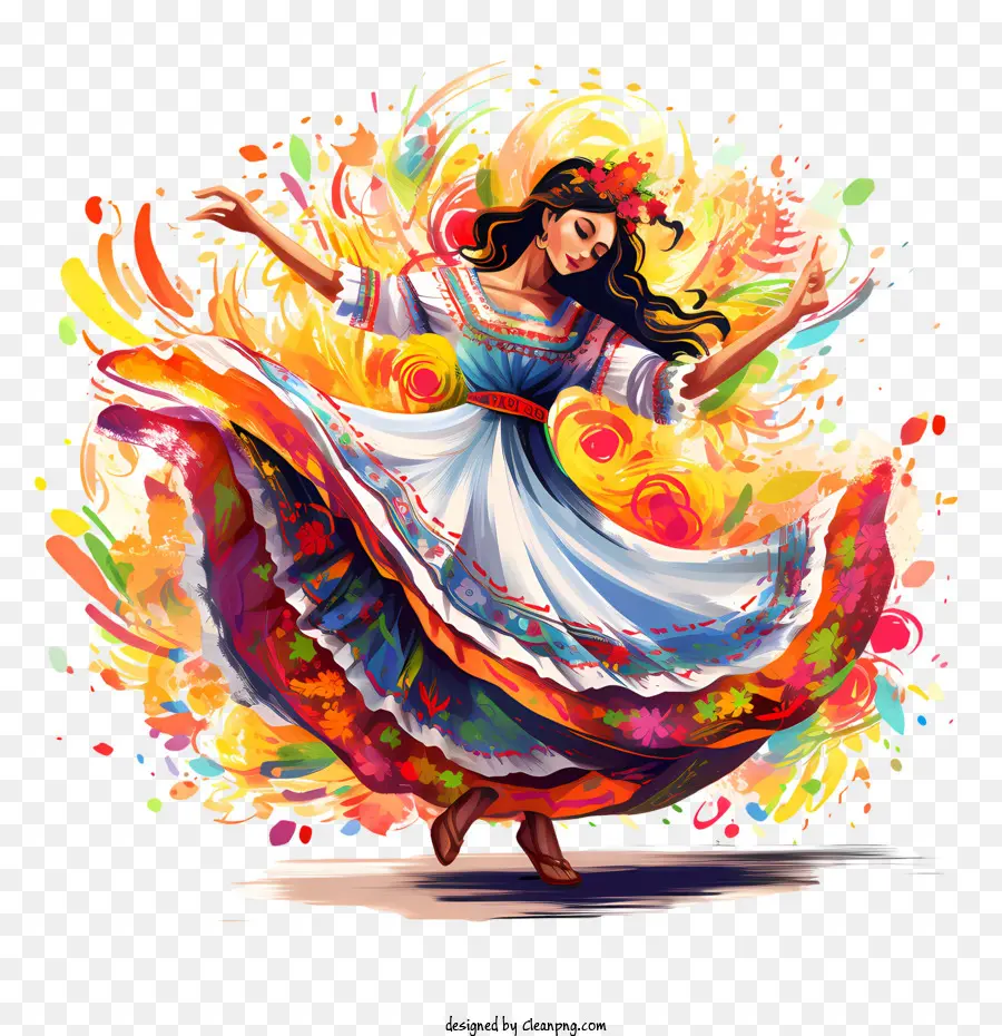 Día De La Independencia De México，La Danza PNG