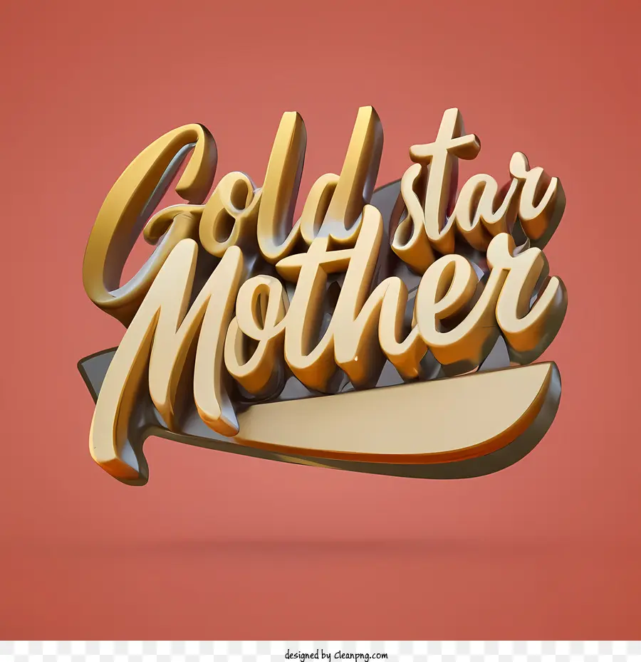 Madre De Gold Star，Oro PNG