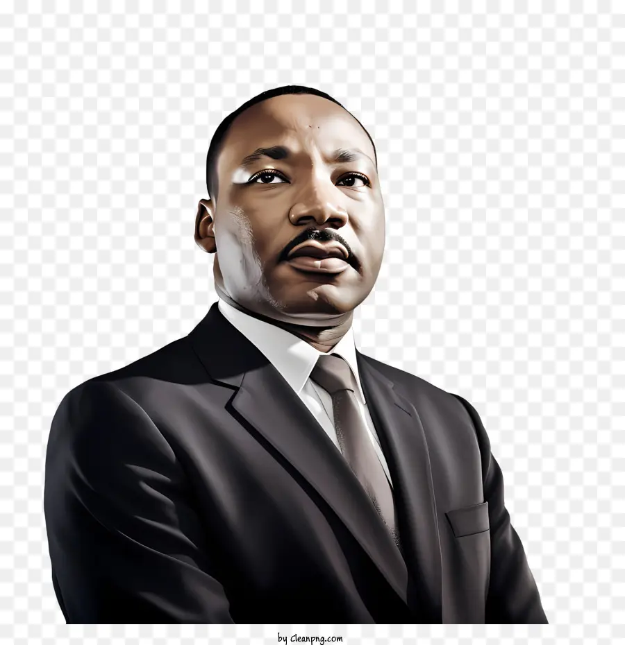 Día De Martin Luther King Jr，Retrato PNG