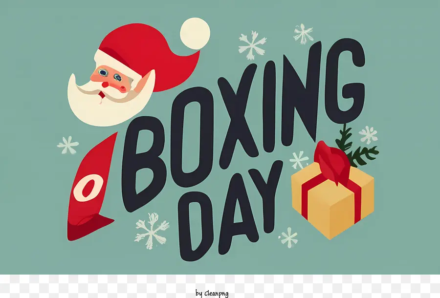 El Boxing Day，Santa Claus PNG