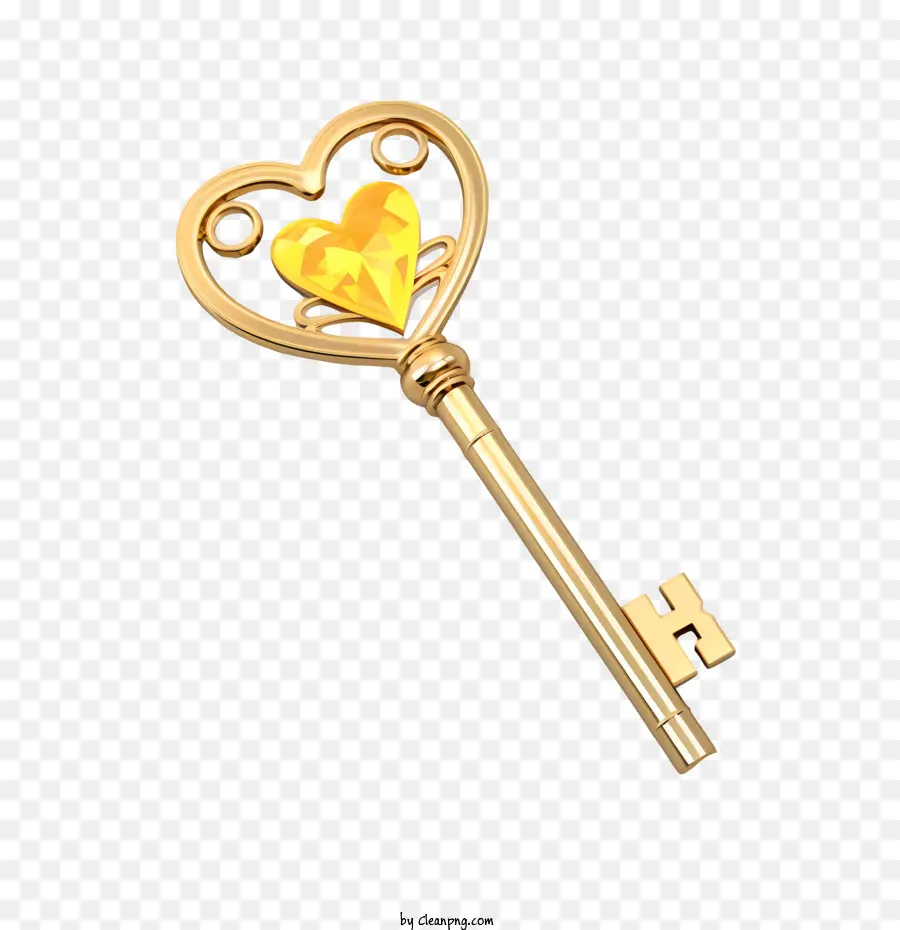 Golden Key，Clave PNG