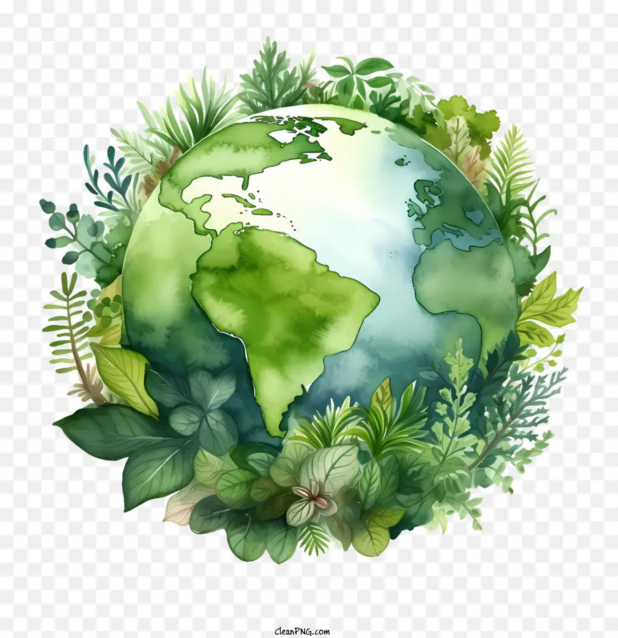 Planeta Verde，Green Earth PNG