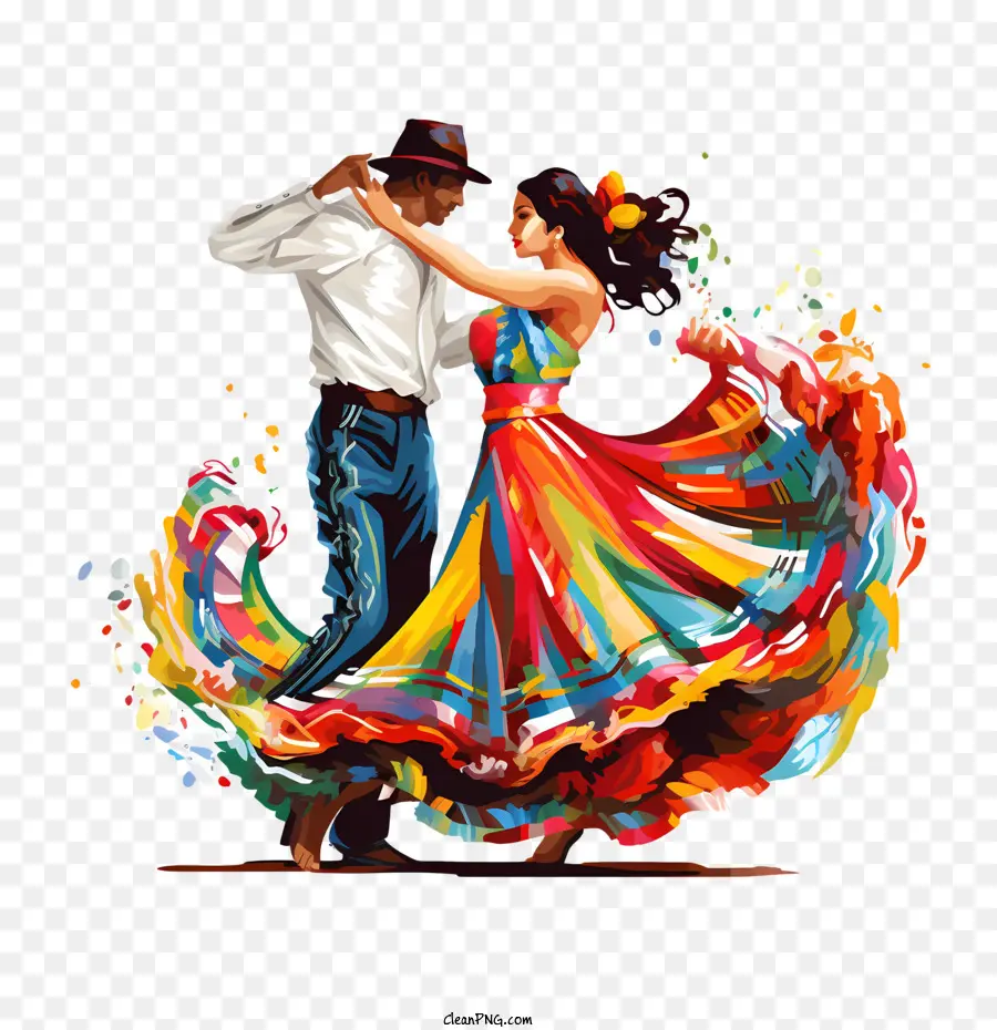 Día De La Independencia De México，La Danza PNG