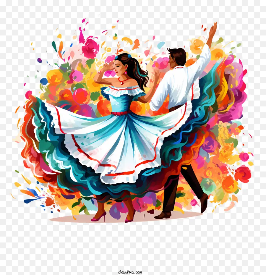 Día De La Independencia De México，La Danza PNG