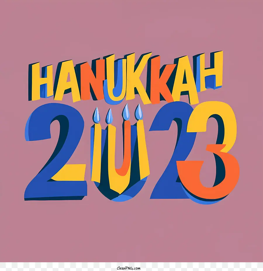 Hanukkah，Fiesta Judía PNG