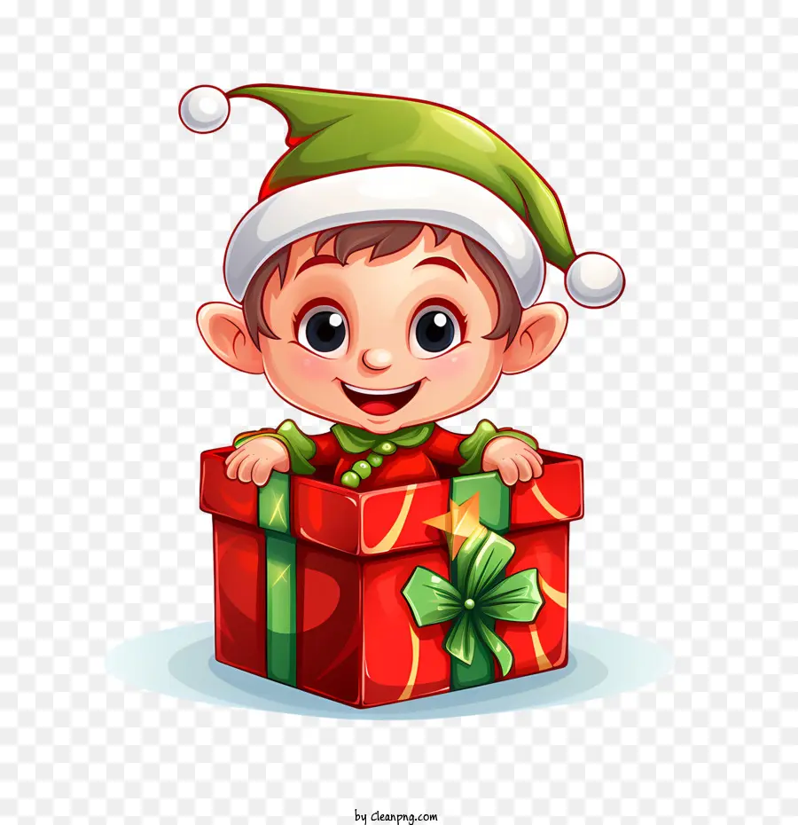 La Navidad Elf，Happy Christmas PNG