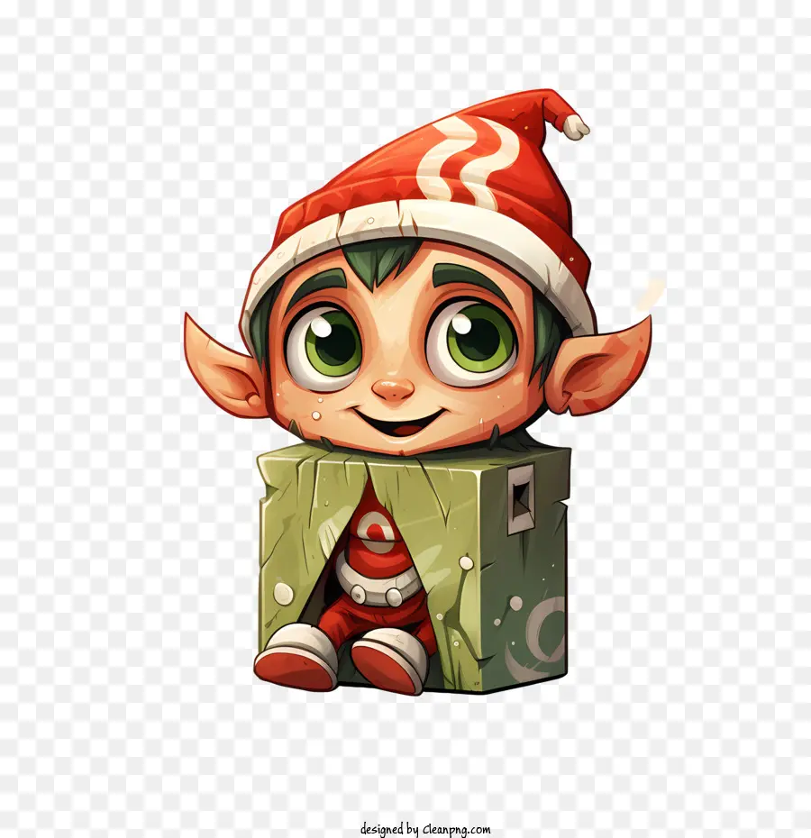 La Navidad Elf，Elfo PNG