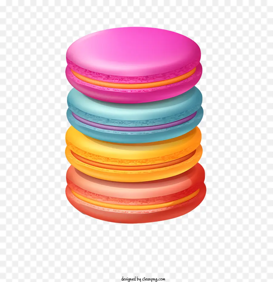 Macaroon Día，Pila De PNG