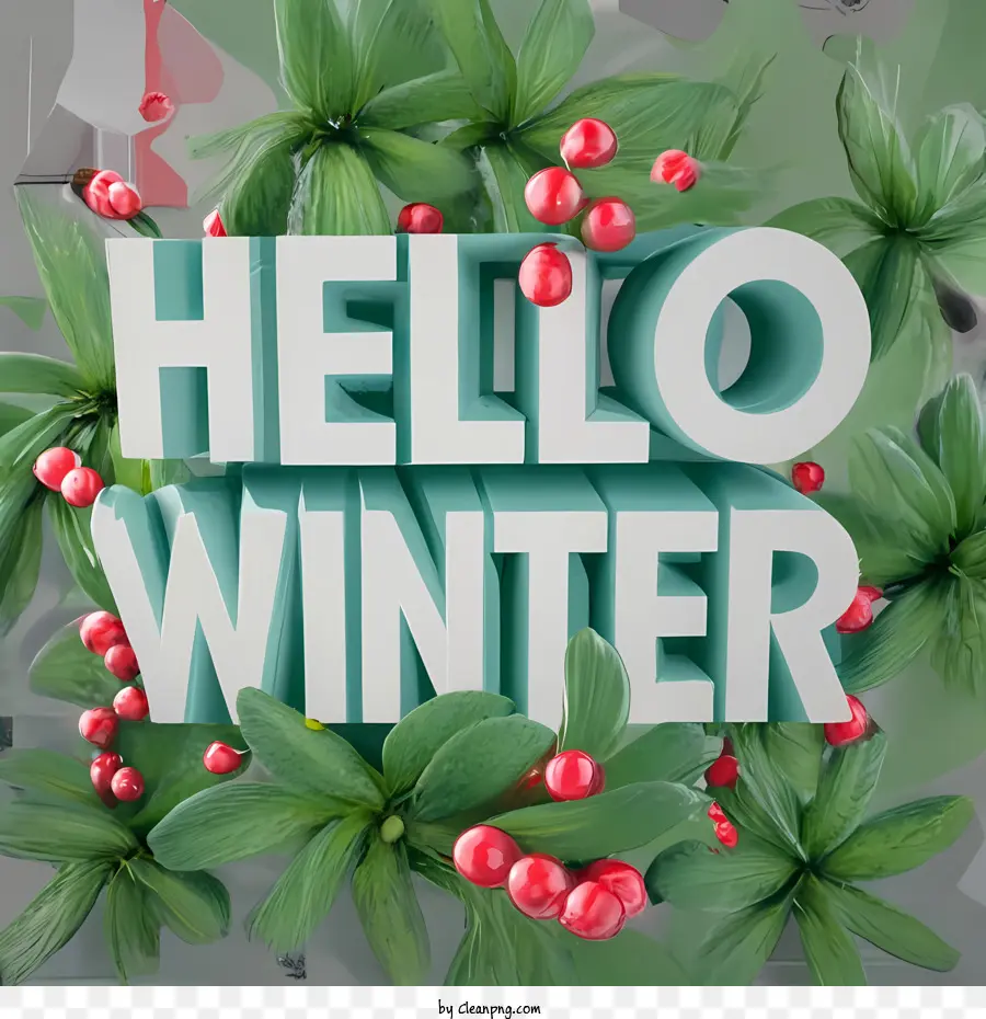 Hola Invierno，Hojas PNG