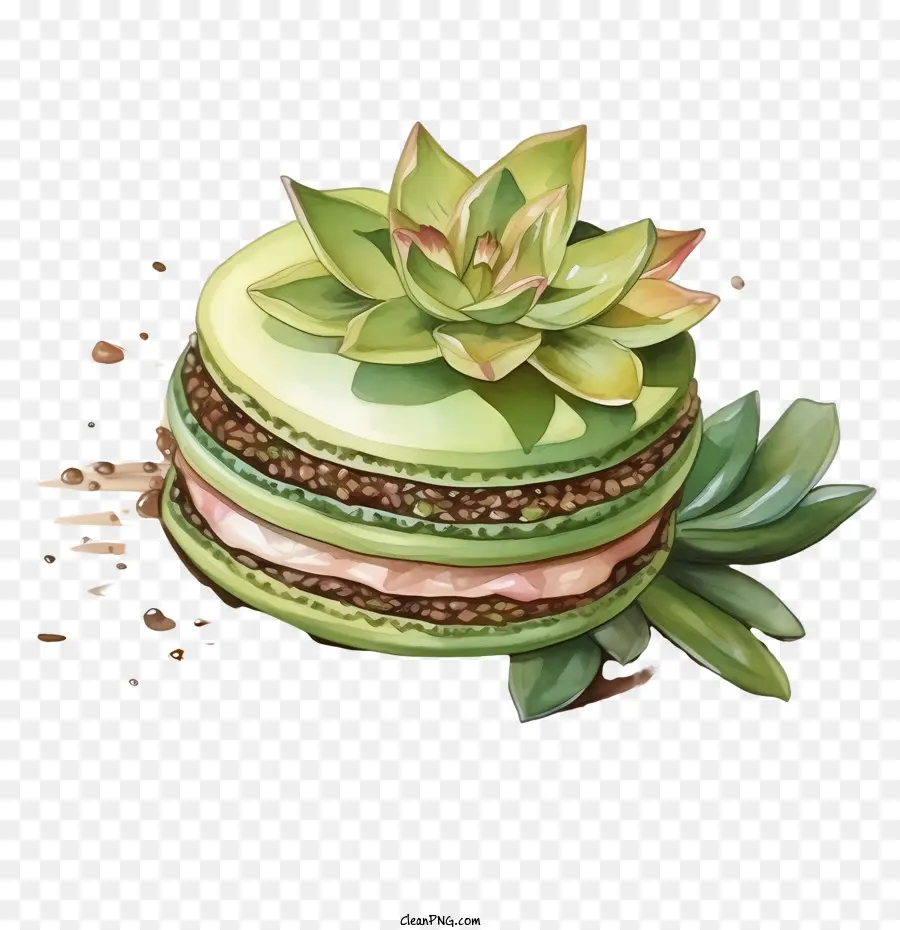 Macaroon Día，Pastel De Chocolate PNG